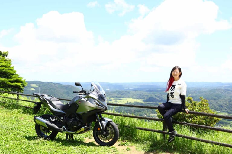 レーシング女子岡崎静夏が じっくり乗ってみました！【NT1100編】いつかこのバイクが似合う自分になりたいな……（25ページ目）