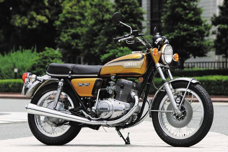 ヤマハ TX750|ヤマハ初の並列4気筒にして”イレブンブーム”の先駆車:ヤマハXS1100【あの素晴らしい名車をもう一度】
