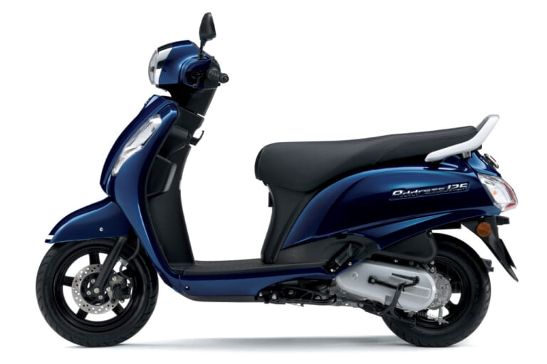 スズキ|アドレス125|2023年モデル|スズキ新型「アドレス125」登場! アドレスV100から31年の歴史を継承しつつ丸みのあるデザインへ