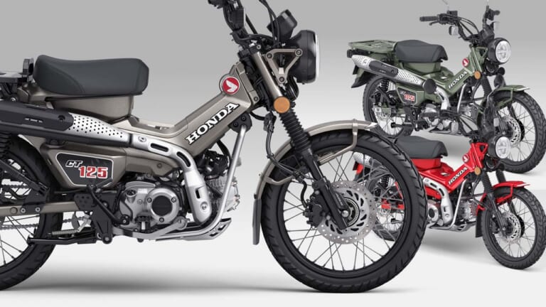 ホンダCT125ハンターカブ ['22後期 新型バイクカタログ]：新エンジン