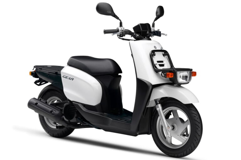 ヤマハ|ギア パーキングスタンド仕様|2023年モデル|ヤマハのビジネススクーター「GEAR(ギア)」シリーズ、2023年モデルが12月9日に発売