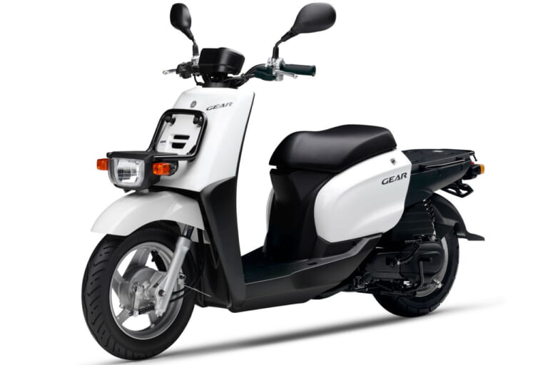 ヤマハ|ギア パーキングスタンド仕様|2023年モデル|ヤマハのビジネススクーター「GEAR(ギア)」シリーズ、2023年モデルが12月9日に発売