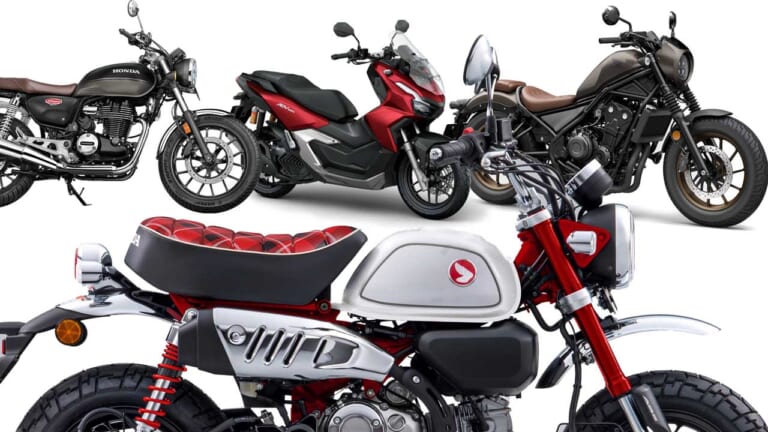 新型の登場でレブル250が消えて全9車に! ホンダが受注一時停止機種リストをアップデート