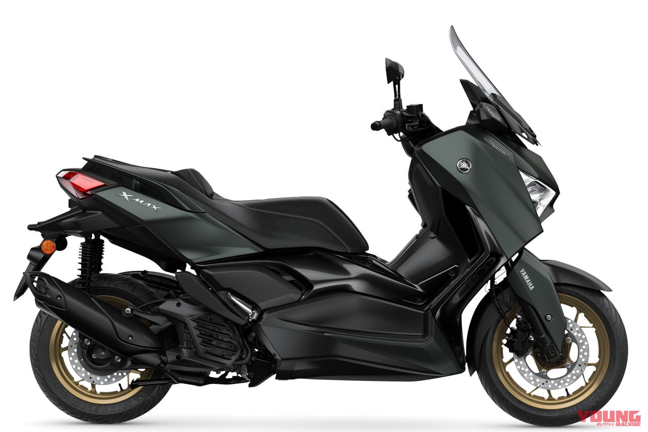 ヤマハ|XMX125 Tech MAX|欧州仕様|2023年モデル|オールニュー「XMAX 300/125/テックマックス」をヤマハが欧州で発表! 日本では250が2023年夏以降登場予定