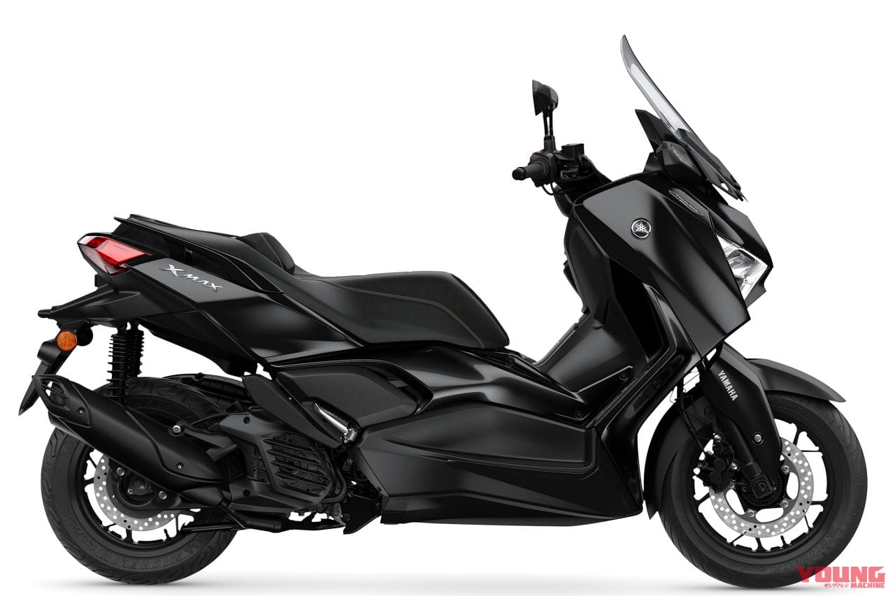 ヤマハ|XMX125 Tech MAX|欧州仕様|2023年モデル|オールニュー「XMAX 300/125/テックマックス」をヤマハが欧州で発表! 日本では250が2023年夏以降登場予定