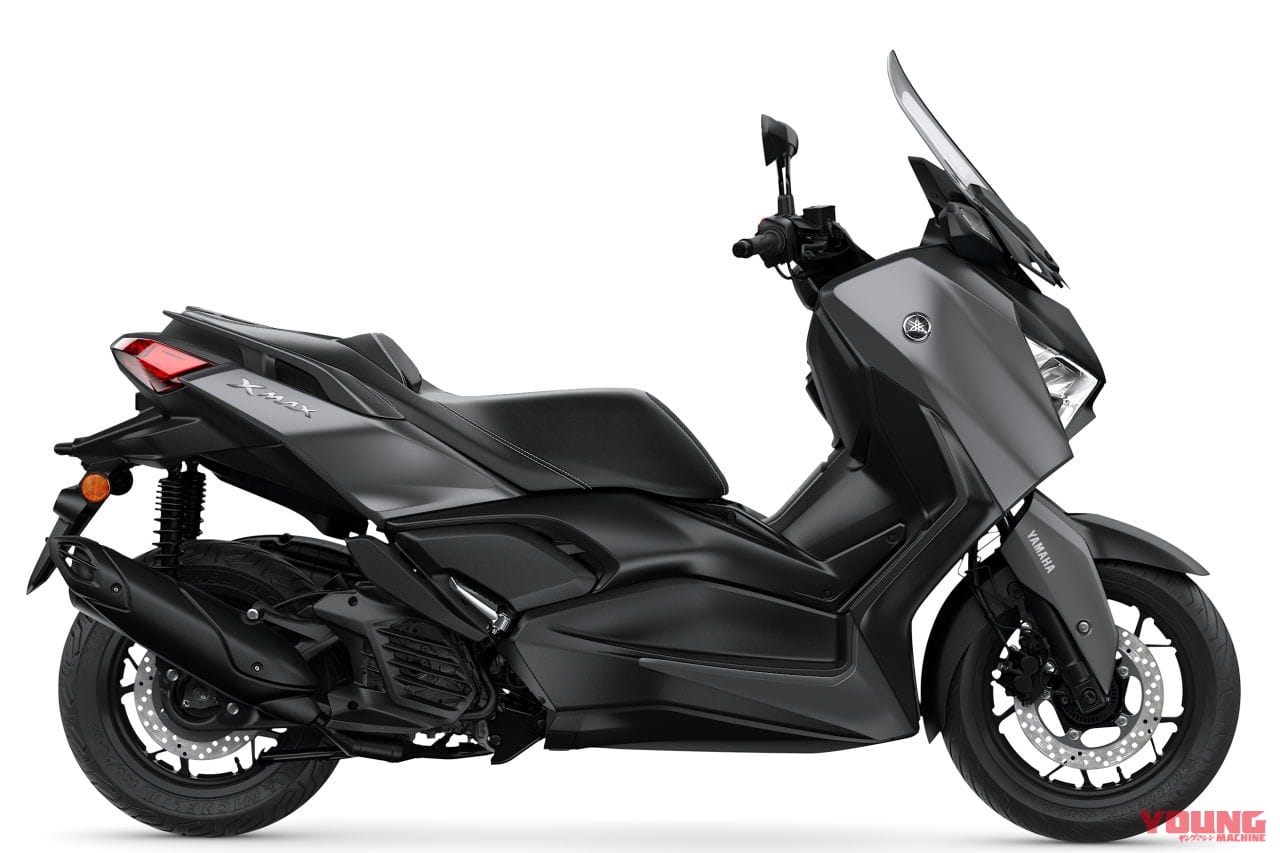 ヤマハ|XMX125|欧州仕様|2023年モデル|オールニュー「XMAX 300/125/テックマックス」をヤマハが欧州で発表! 日本では250が2023年夏以降登場予定