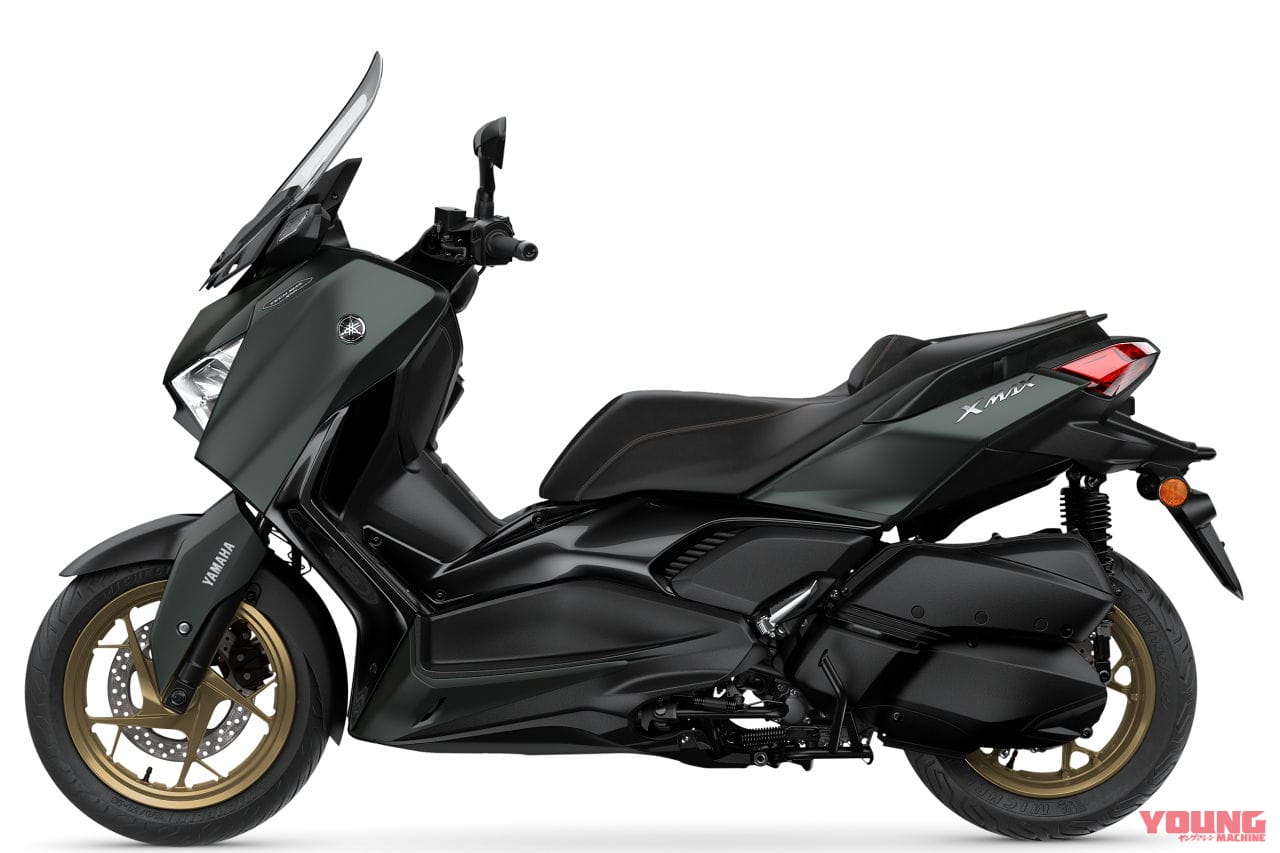 |オールニュー「XMAX 300/125/テックマックス」をヤマハが欧州で発表! 日本では250が2023年夏以降登場予定