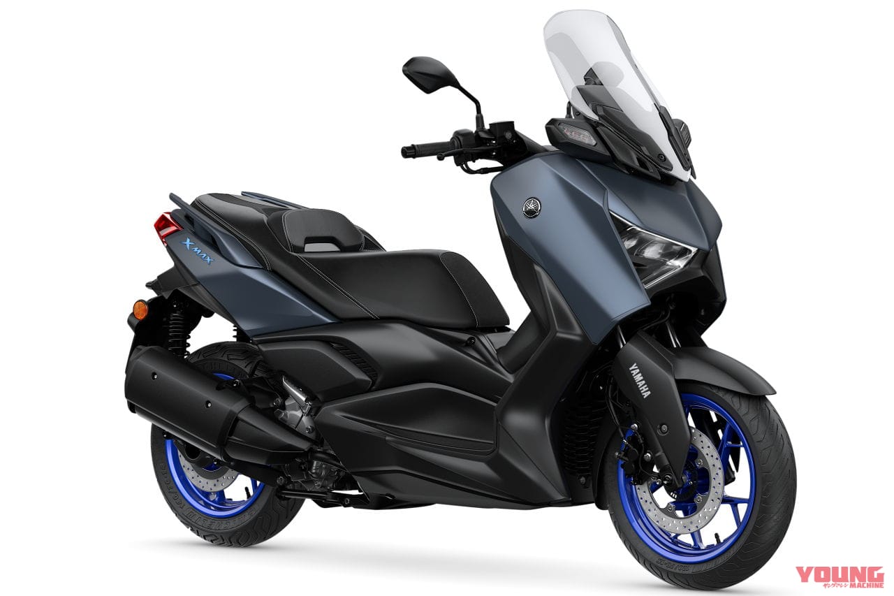 |オールニュー「XMAX 300/125/テックマックス」をヤマハが欧州で発表! 日本では250が2023年夏以降登場予定