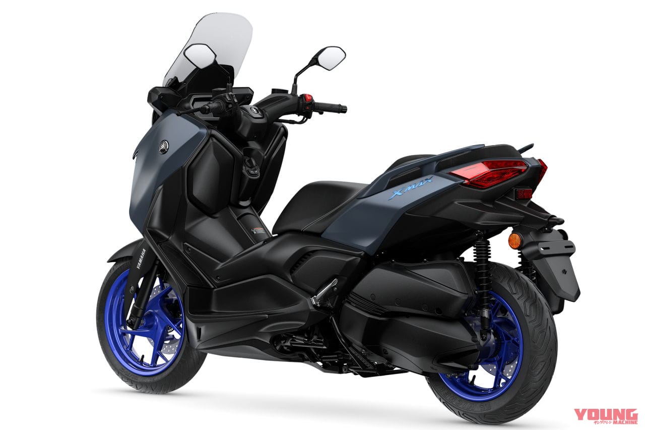 |オールニュー「XMAX 300/125/テックマックス」をヤマハが欧州で発表! 日本では250が2023年夏以降登場予定
