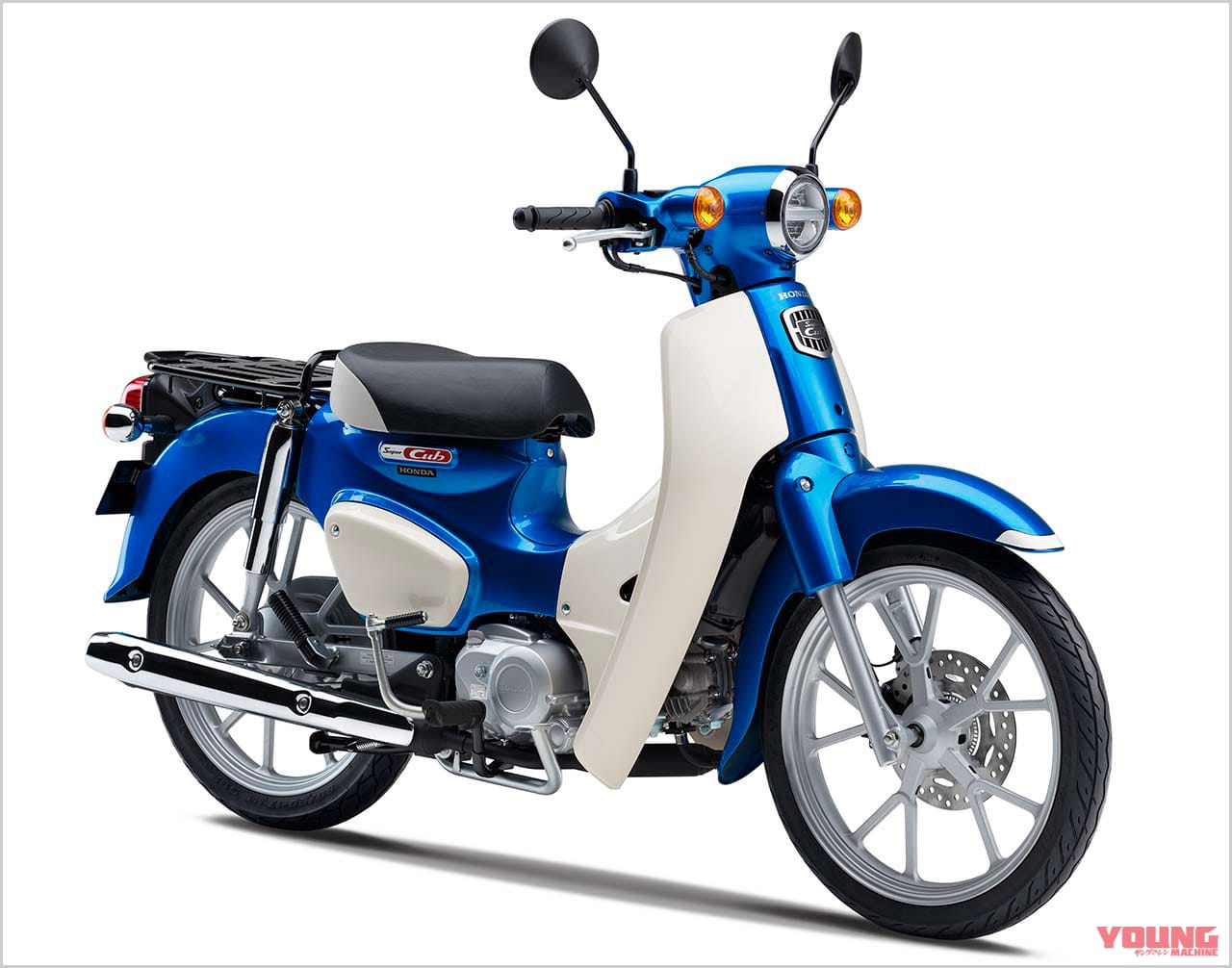 HONDA スーパーカブ110|第50回『マシン・オブ・ザ・イヤー2022』 &『 マシン・オブ・ザ・50イヤーズ』人気投票受付スタート【祝・ヤンマシ50周年! 今回は新車が当たるぞっ】