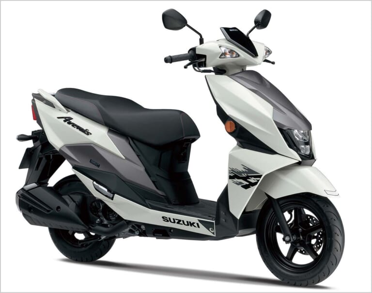 SUZUKI アヴェニス125|第50回『マシン・オブ・ザ・イヤー2022』 &『 マシン・オブ・ザ・50イヤーズ』人気投票受付スタート【祝・ヤンマシ50周年! 今回は新車が当たるぞっ】