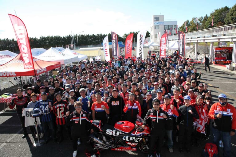 集合写真|【ヨシムラミーティング2022レポート】Z650RS用ストレート管が遂にお披露目! 世界耐久選手権の来期参戦についてもヨシムラに”動き”アリだ!!