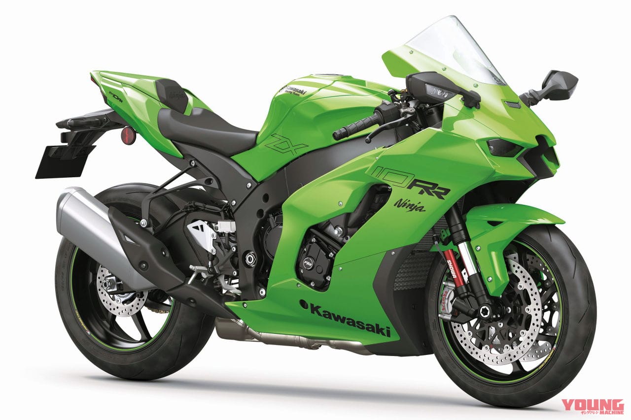 |カワサキ「ニンジャZX-10R/10RR」2023年モデル登場! 欧州仕様になかった新色も【北米】