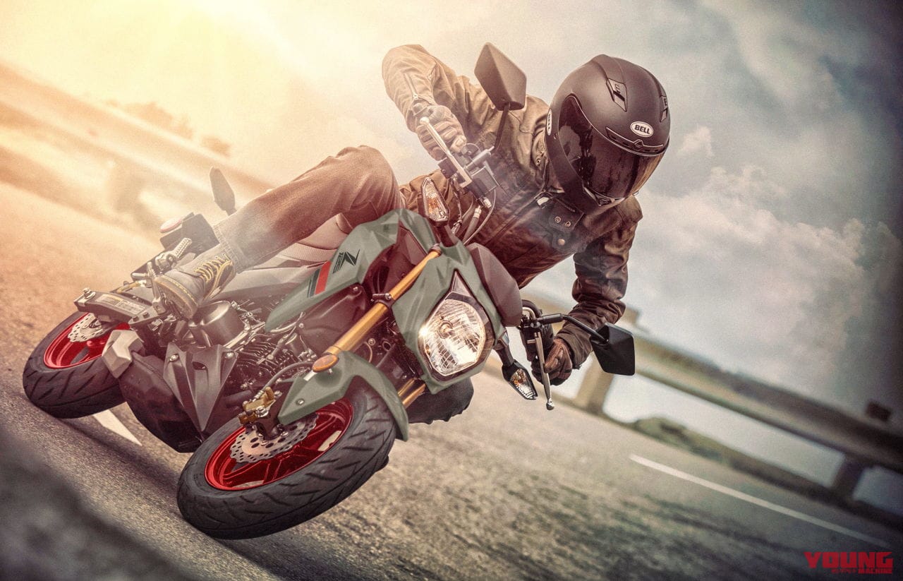 |カラフルな脚ゲット! カワサキ「Z125プロ」登場、ニューカラーはインドネシアをしのぐ3色展開【北米】