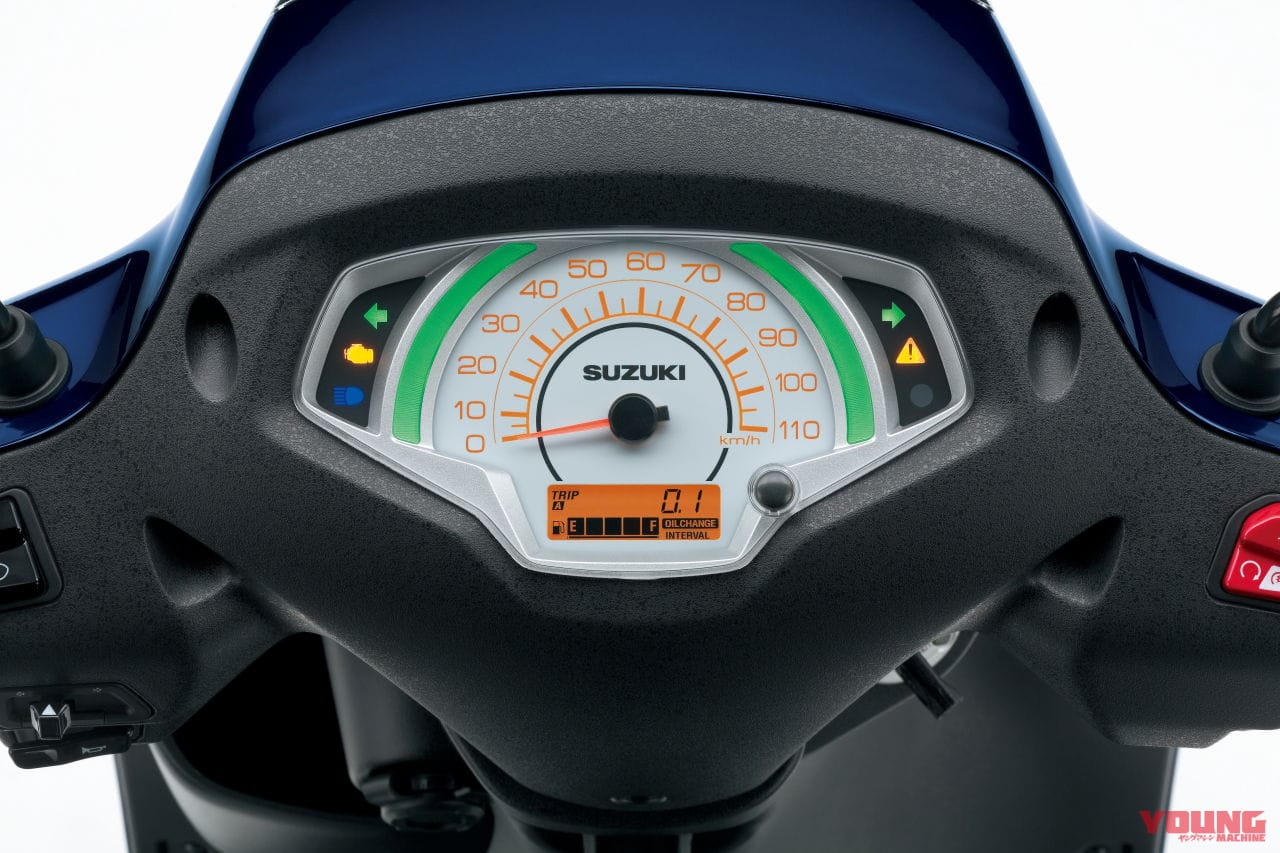 |スズキ新型「アドレス125」登場! アドレスV100から31年の歴史を継承しつつ丸みのあるデザインへ