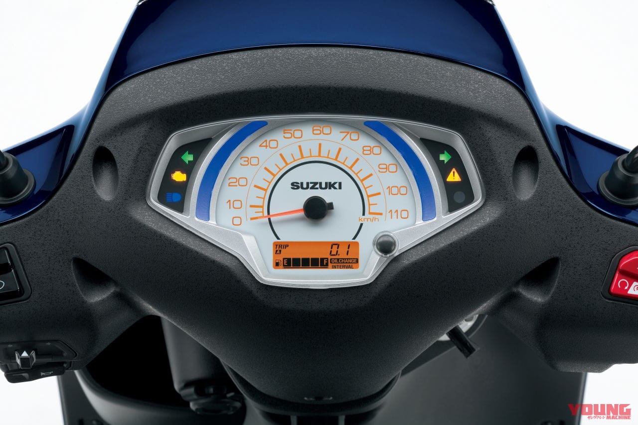 |スズキ新型「アドレス125」登場! アドレスV100から31年の歴史を継承しつつ丸みのあるデザインへ