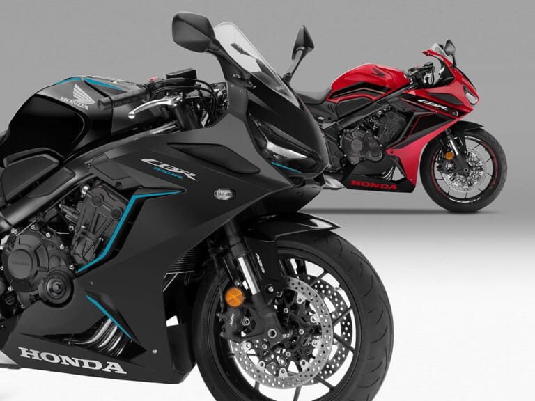 ホンダ「CBR650R」欧州で2023年モデルが登場! 一部色使いを変更、エンジンはブラック仕上げに