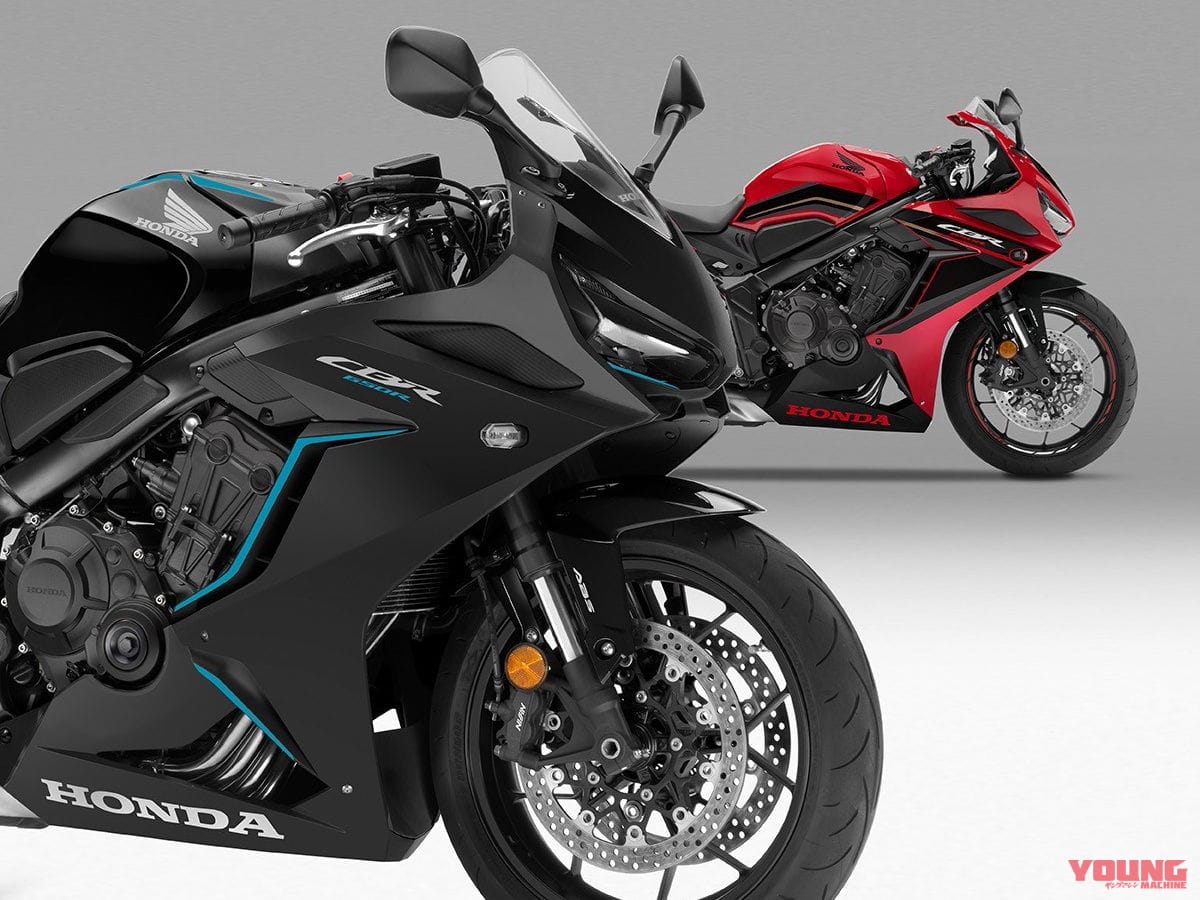 ホンダ「CBR650R」欧州で2023年モデルが登場! 一部色使いを変更、エンジンはブラック仕上げに