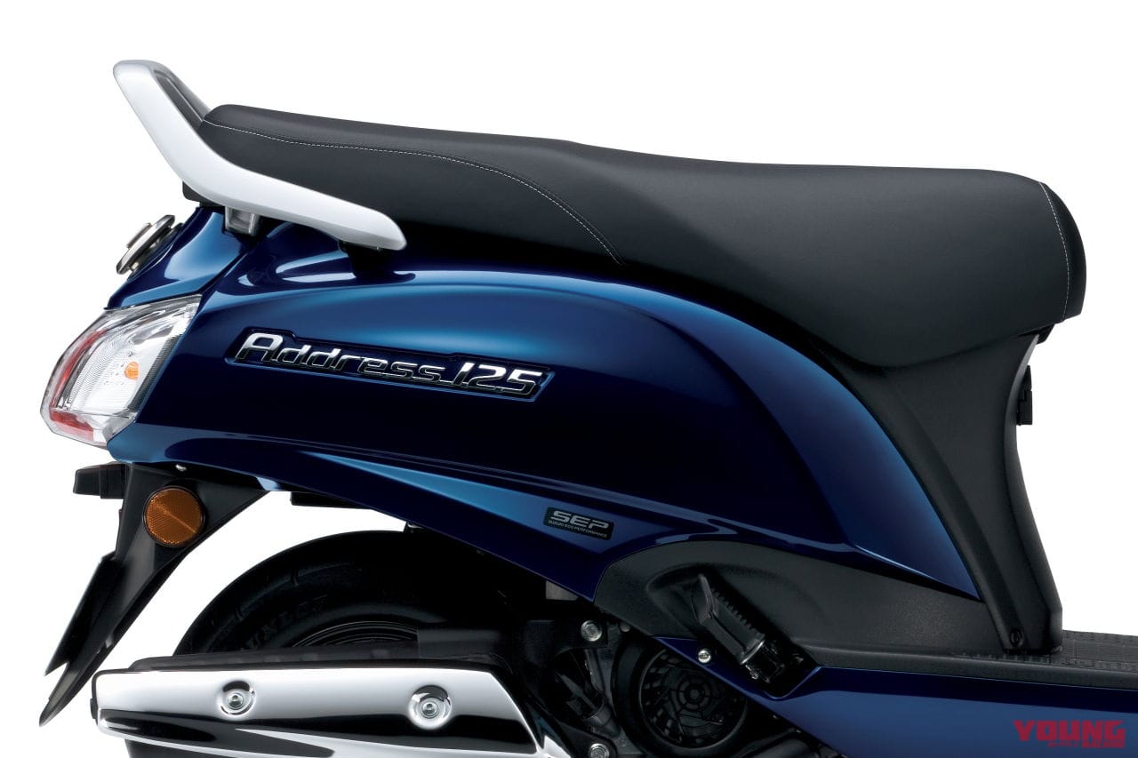 |スズキ新型「アドレス125」登場! アドレスV100から31年の歴史を継承しつつ丸みのあるデザインへ