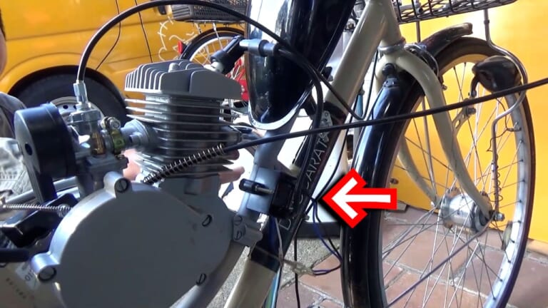 自作モペット製作記 #8|イグニッションコイル|ママチャリ改造バイクついに完成! コレが本当の原動機付自転車だっ!!〈自作モペット製作記 #8〉