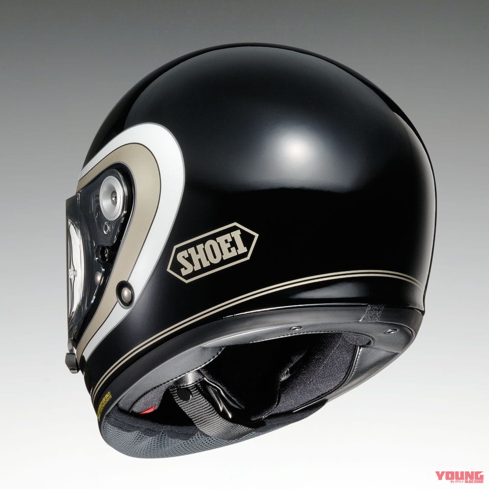 |SHOEIのレトロなフルフェイスヘルメットに新グラフィック「グラムスター ビバーク」が登場!