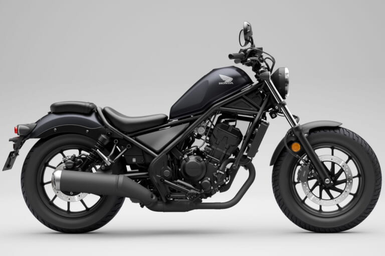 2024 HONDA REBEL 250|マットガンパウダーブラックメタリック|ホンダ レブル250/Sエディション〈いま国内で買える新型バイクカタログ|軽二輪(250-126cc)〉