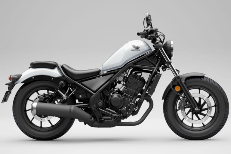 2024 HONDA REBEL 250|パールメタロイドホワイト|ホンダ レブル250/Sエディション〈いま国内で買える新型バイクカタログ|軽二輪(250-126cc)〉