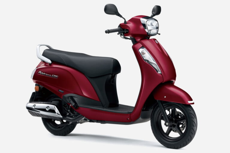 スズキ|アドレス125|2023年モデル|スズキ新型「アドレス125」登場! アドレスV100から31年の歴史を継承しつつ丸みのあるデザインへ
