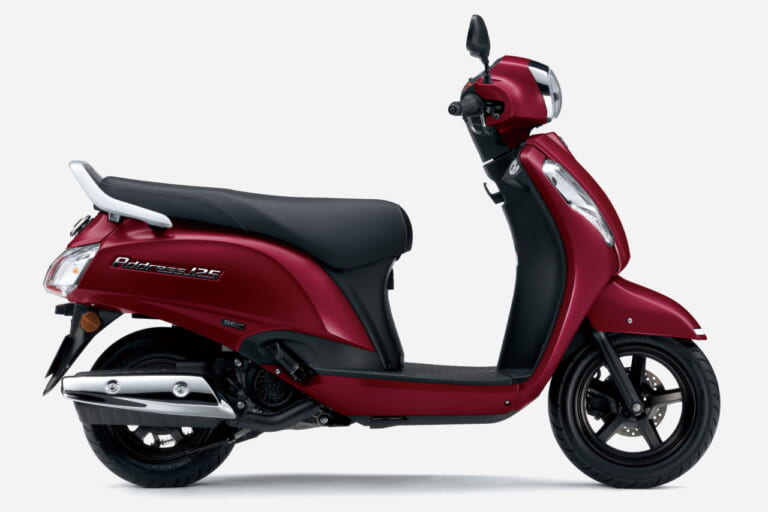 スズキ|アドレス125|2023年モデル|スズキ新型「アドレス125」登場! アドレスV100から31年の歴史を継承しつつ丸みのあるデザインへ