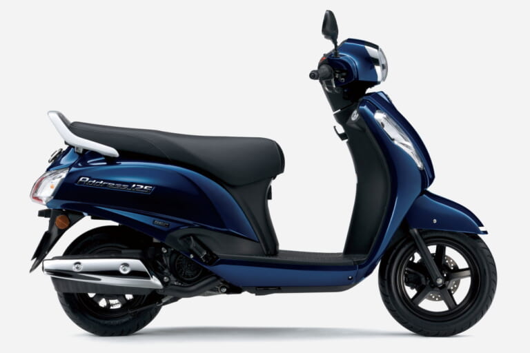 スズキ|アドレス125|2023年モデル|スズキ新型「アドレス125」登場! アドレスV100から31年の歴史を継承しつつ丸みのあるデザインへ