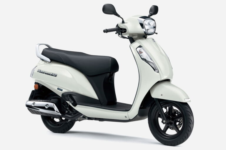 スズキ|アドレス125|2023年モデル|スズキ新型「アドレス125」登場! アドレスV100から31年の歴史を継承しつつ丸みのあるデザインへ
