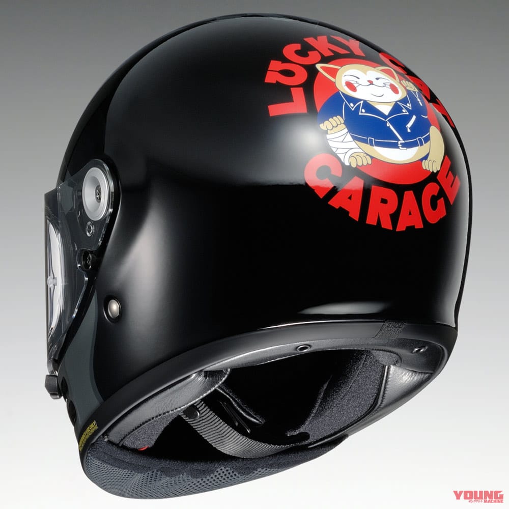 SHOEI グラムスター ザ・ラッキーキャットガレージ|ヤンマシ的ホットアイテムピックアップ×9選〈SHOEI/リゾマ/ダンロップ etc.〉