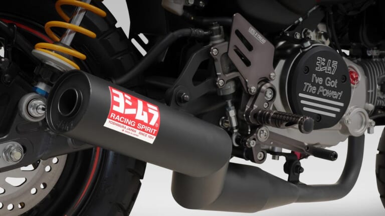 ヨシムラ モンキー125用ストレートサイクロン|ヨシムラからダックス125用“ストレート管”が出るぞ! 【タイで先行開発中の写真を入手】