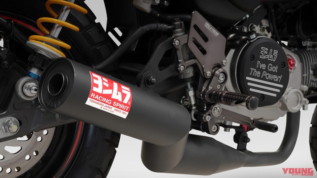 |ヨシムラからダックス125用“ストレート管”が出るぞ! 【タイで先行開発中の写真を入手】