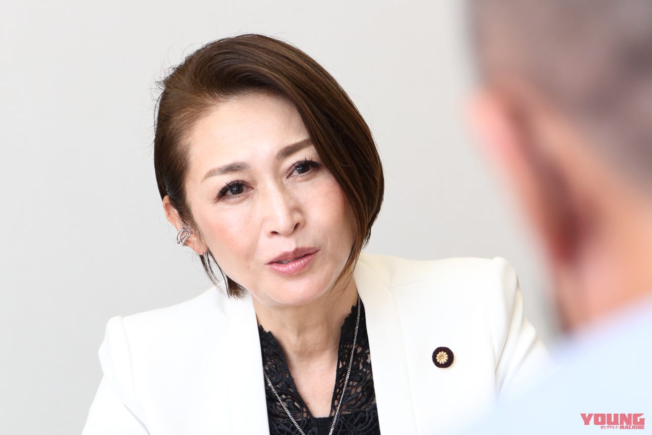 三原じゅん子参議院議員が語る、持続可能なバイクライフへの取り組み