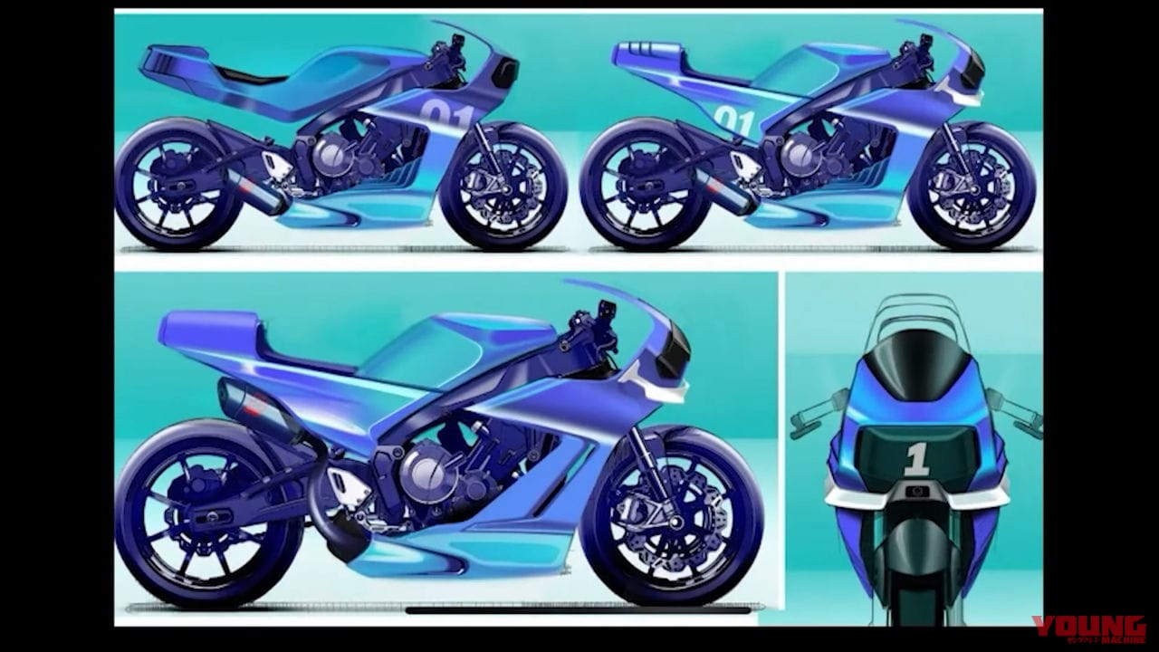 「XSR GP」はやっぱり来る!? 欧州ヤマハがXSR900ベースのフルカウル仕様のスケッチを公開!