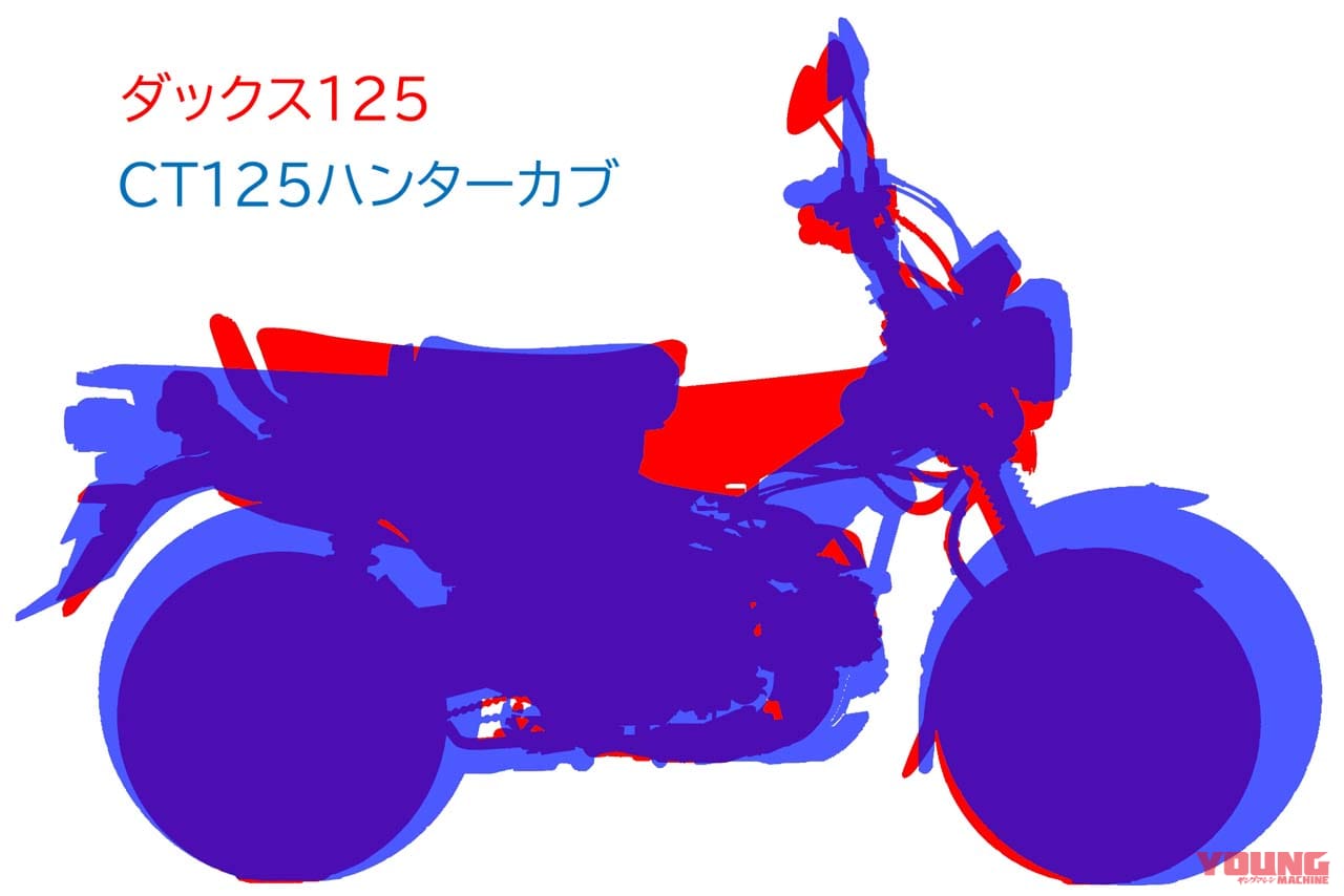 |ダックス125とハンターカブ、同じ44万円だけど どっちがいいの? AT限定免許で乗れるホンダの身内ライバルを比較!