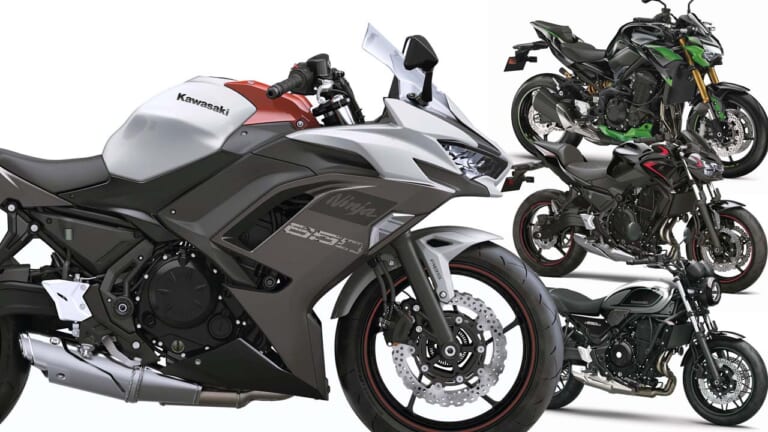 カワサキが「ニンジャ650」「Z650RS」「Z650」「Z900シリーズ」の2023年モデルを北米で発表!