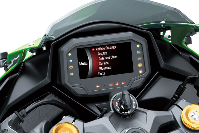 zx25r メーター Ninja ZX-25R エンジンパフォーマンス