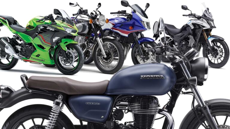 GB350がトリプルスコア寸前！ ニンジャ400＆Z400、SR400、CB400SF/SBを足しても追いつかない…2022年上半期400ccクラス（29ページ目）