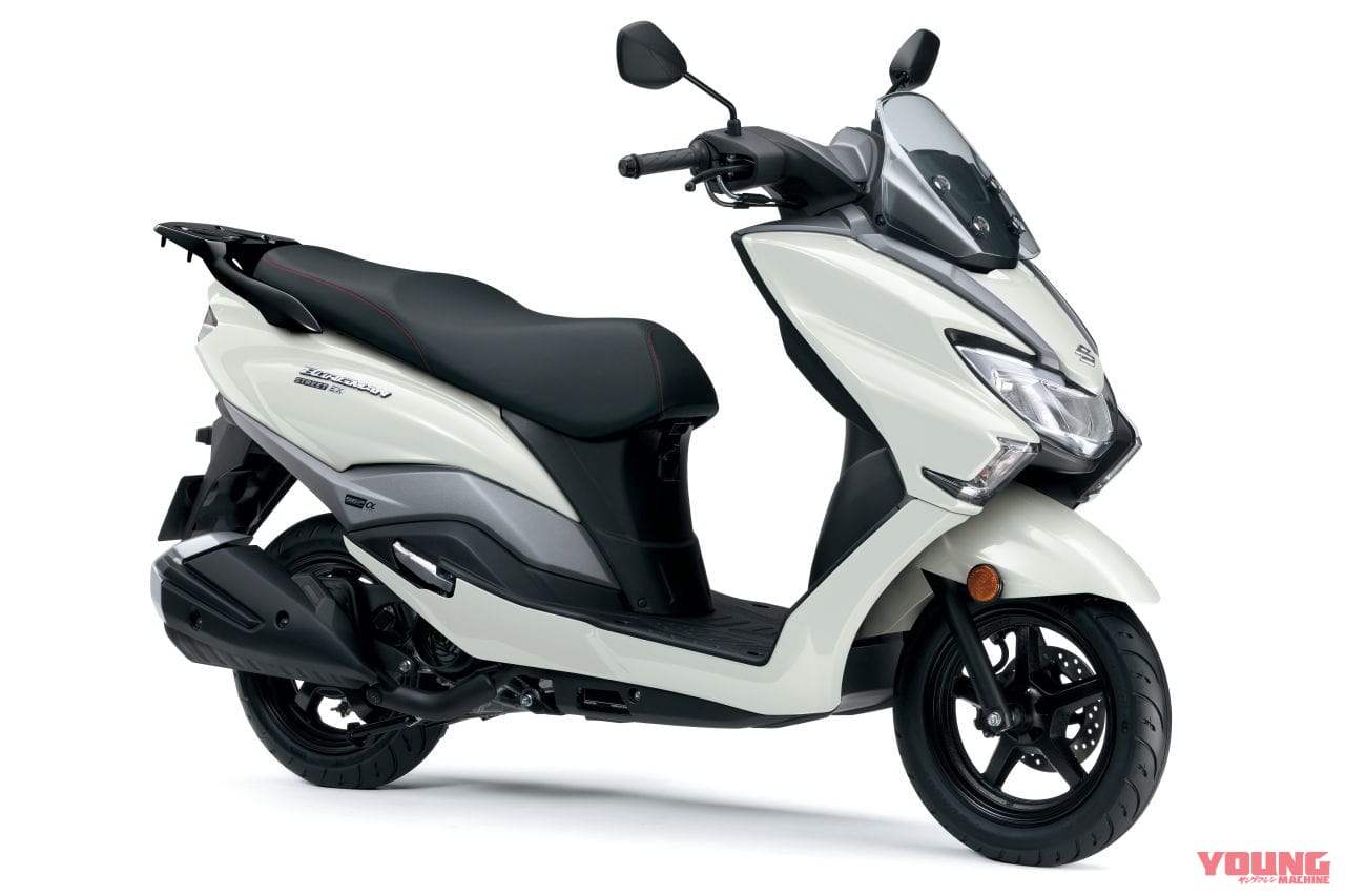 |スズキ新型車「バーグマンストリート125EX」登場! 欧州で原付二種スクーター×3車が揃い踏み