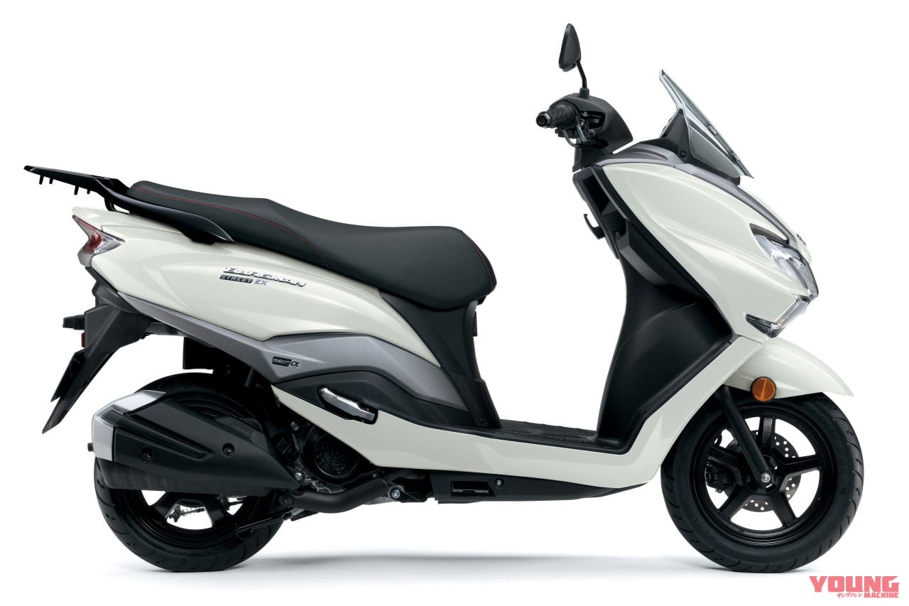 |スズキ新型車「バーグマンストリート125EX」登場! 欧州で原付二種スクーター×3車が揃い踏み