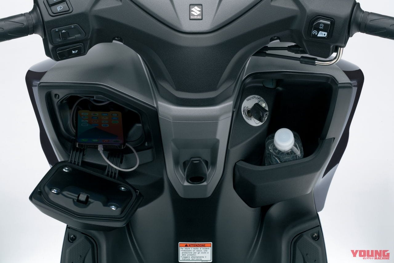 スズキ|バーグマンストリート125EX|欧州仕様|スズキ新型車「バーグマンストリート125EX」登場! 欧州で原付二種スクーター×3車が揃い踏み
