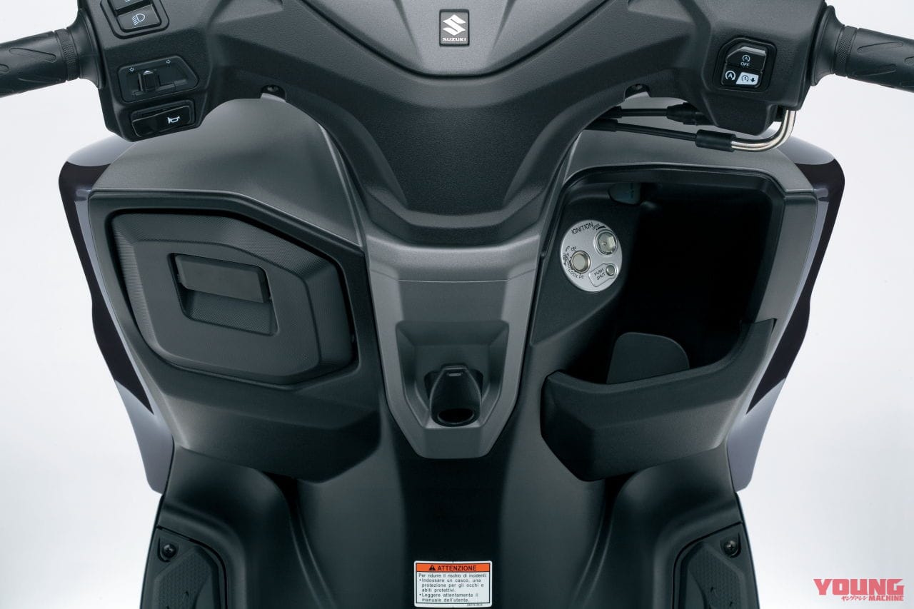 スズキ|バーグマンストリート125EX|欧州仕様|スズキ新型車「バーグマンストリート125EX」登場! 欧州で原付二種スクーター×3車が揃い踏み