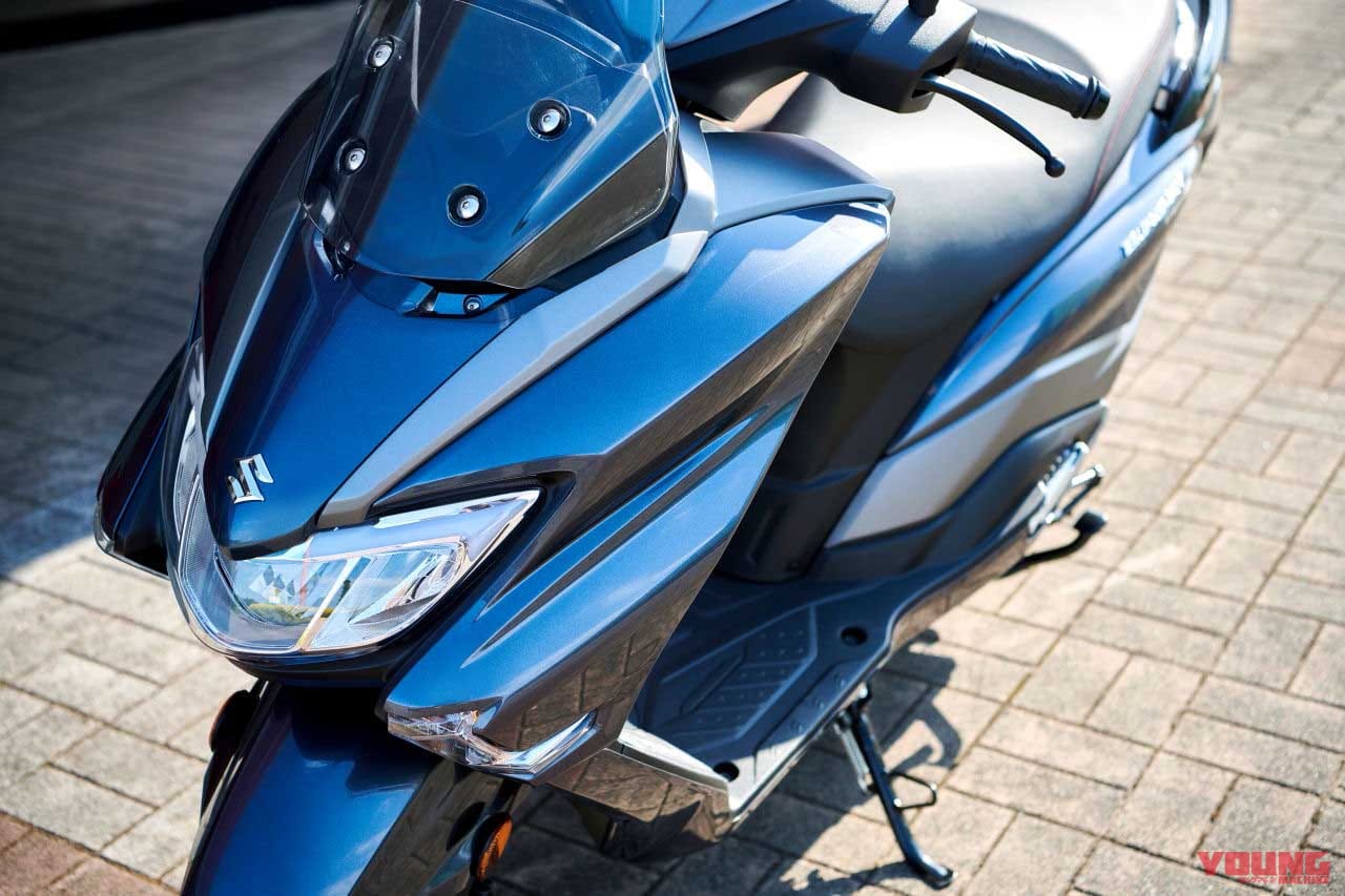 スズキ|バーグマンストリート125EX|欧州仕様|スズキ新型車「バーグマンストリート125EX」登場! 欧州で原付二種スクーター×3車が揃い踏み