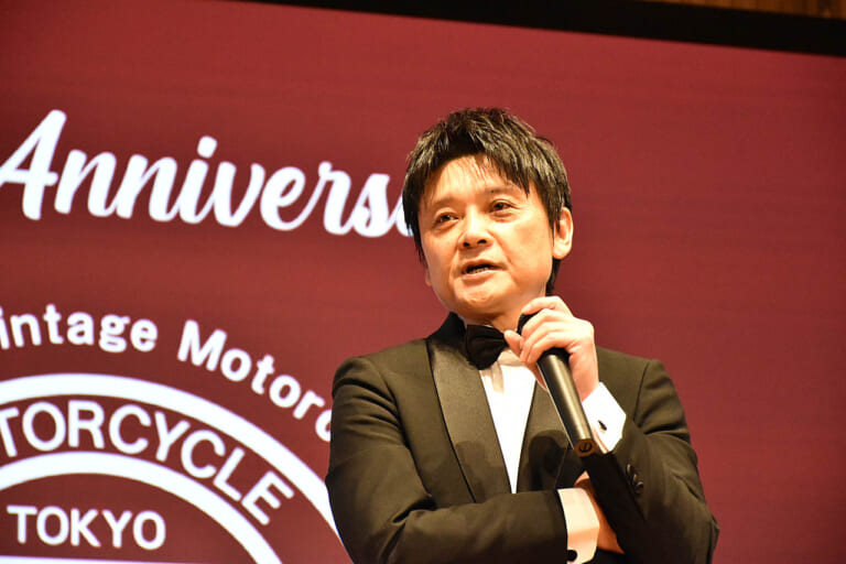 ウエマツ|30周年パーティー|枝川寿副社長|創業30周年! 日本一の絶版車専門店「ウエマツ」が記念パーティーを開催