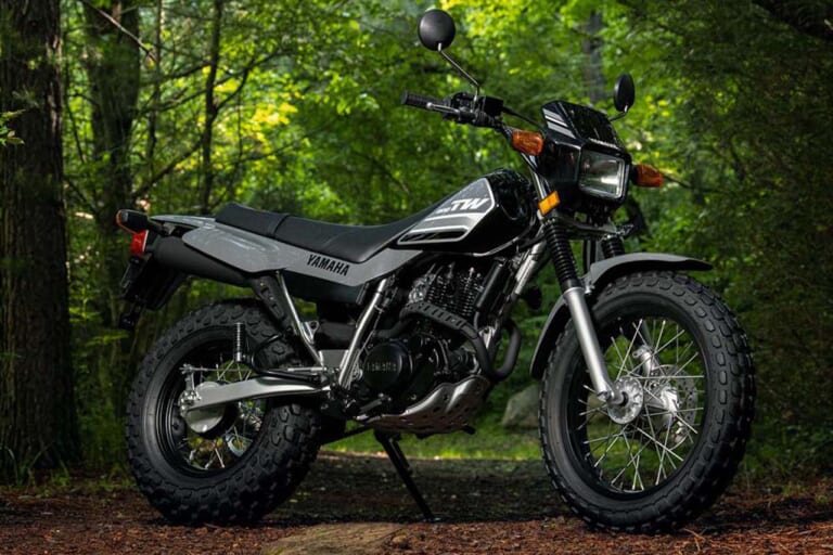 ヤマハ|TMW|TW200|ヤマハモーターサイクルデー2022|2台のヤマハが初公開! YZF-R7 SPにTW200のハイブリッド3駆が登場だ