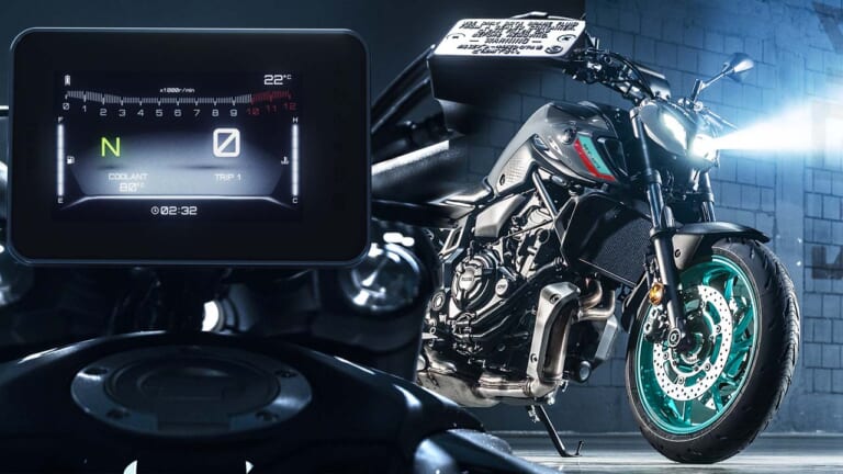 ヤマハ新型「MT-07」登場! クイックシフター対応&スマホ連動TFTフルカラーメーター採用【欧州】