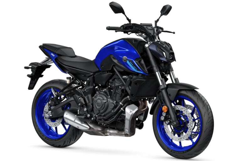 ヤマハ|MT-07|欧州仕様|2023年モデル|ヤマハ新型「MT-07」登場! クイックシフター対応&スマホ連動TFTフルカラーメーター採用【欧州】