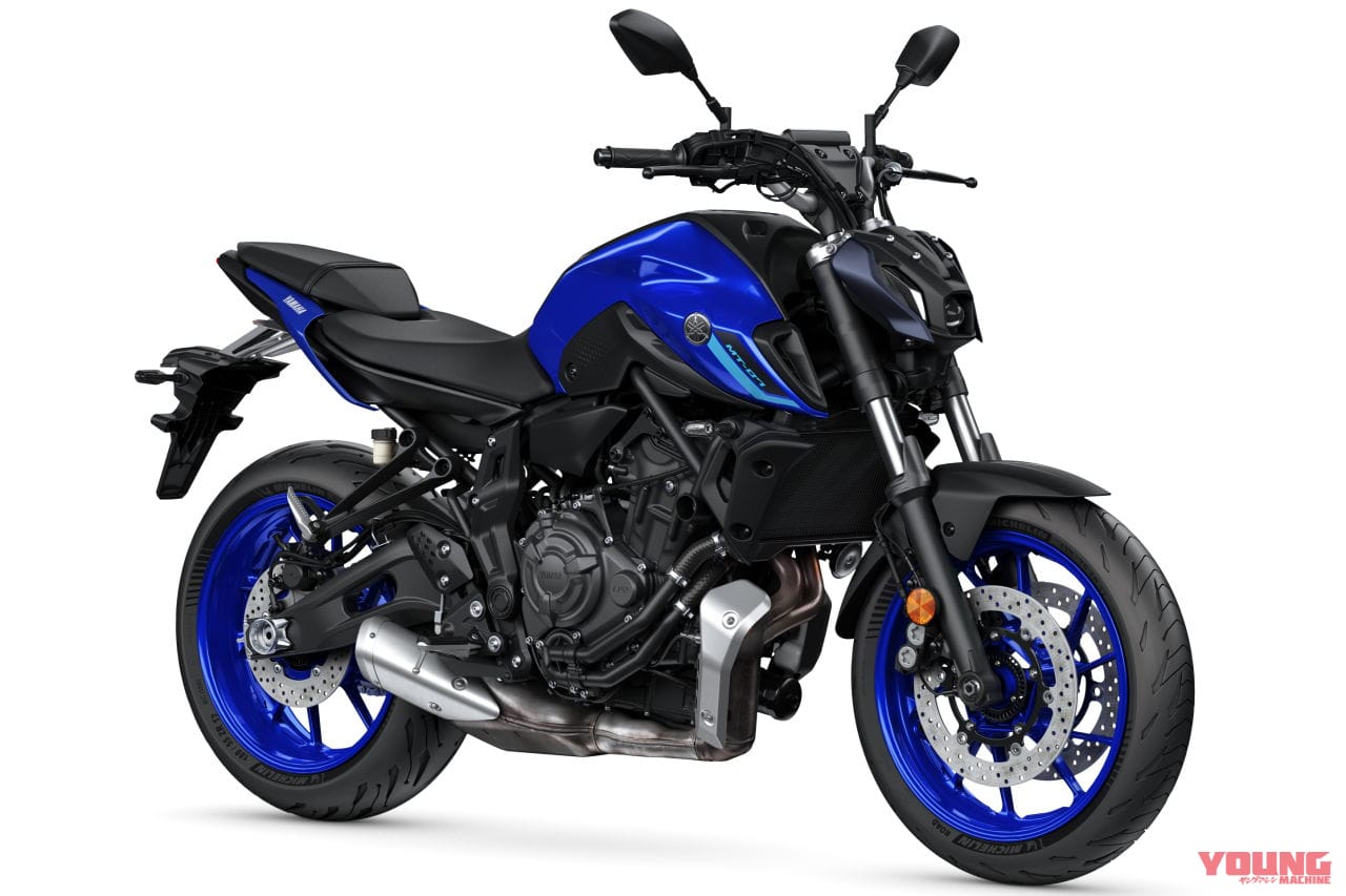 |ヤマハ新型「MT-07」登場! クイックシフター対応&スマホ連動TFTフルカラーメーター採用【欧州】